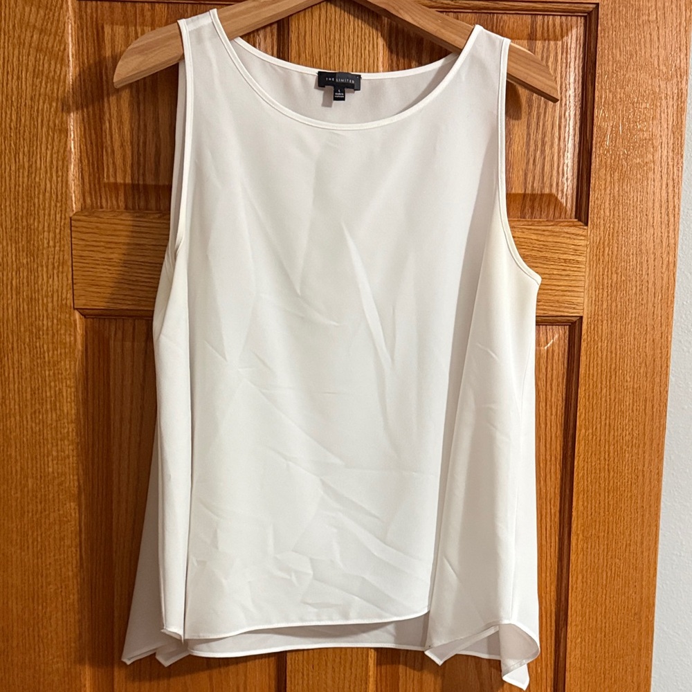 The Limited Classic Cream Tank Top